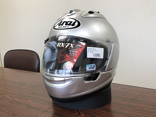 Arai VZ RAM グラスホワイト　57~58㎝　デイトナDT-E1