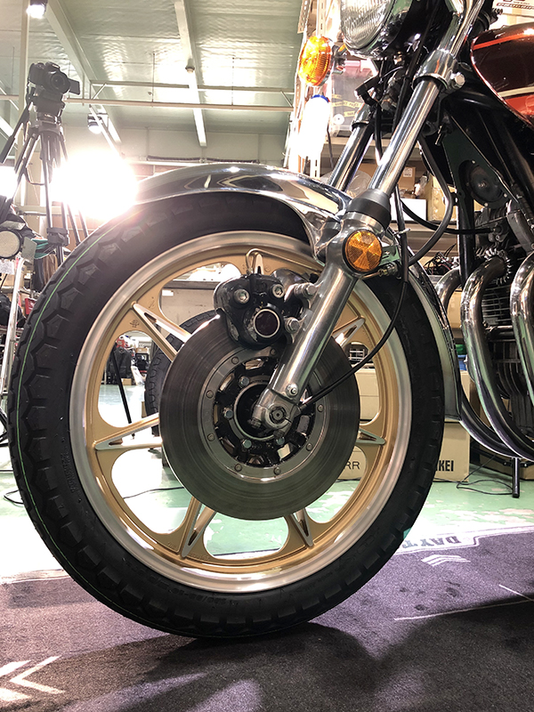 ホイール開発ストーリーvol.15 いよいよモーターサイクルショーで 