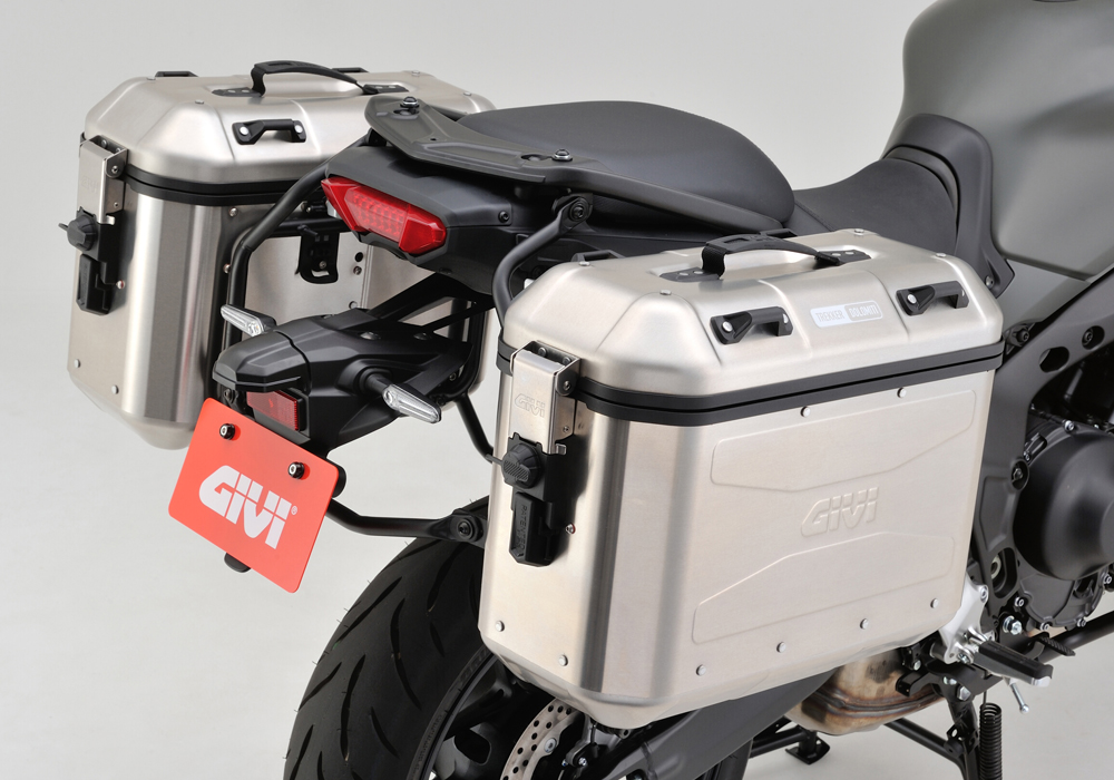 GIVI (ジビ) バイク用 サイドケース 各36L ブラック アルミ製 左右セット TREKKER DOLOMITI DLM36BPACK
